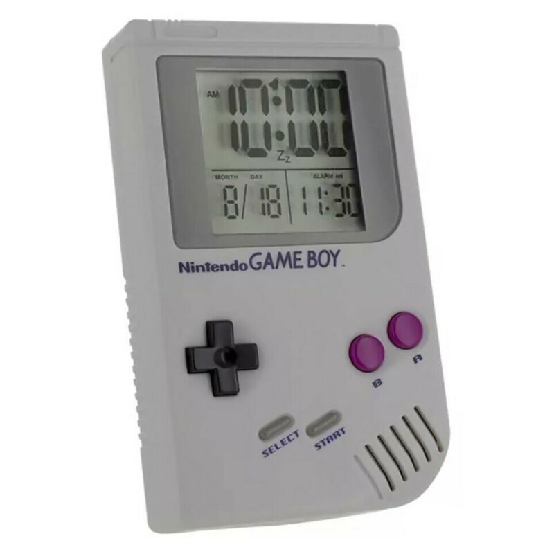 Paladone Nintendo Gameboy Alarm Clock Official Super Mario Land Alarm Sounds