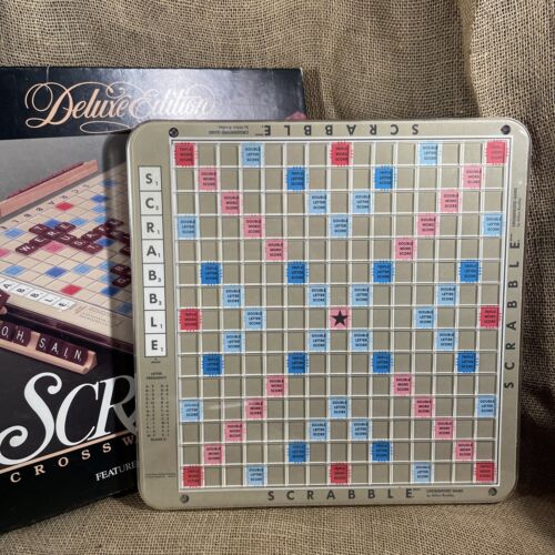 Milton Bradley Scrabble 1999 Contemporary Manufacture Board