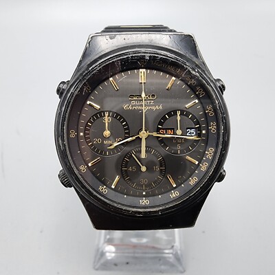 Seiko day deals date chronograph