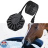 Horse Water Heater - 500W De-icer for 50 Gallon Cows Sheep Livestock Water Trough Tank Bird Bath, Chicken Water Heater Winter Outdoor Thermostatic Control Aluminum Painted PTFE Submersible Heater