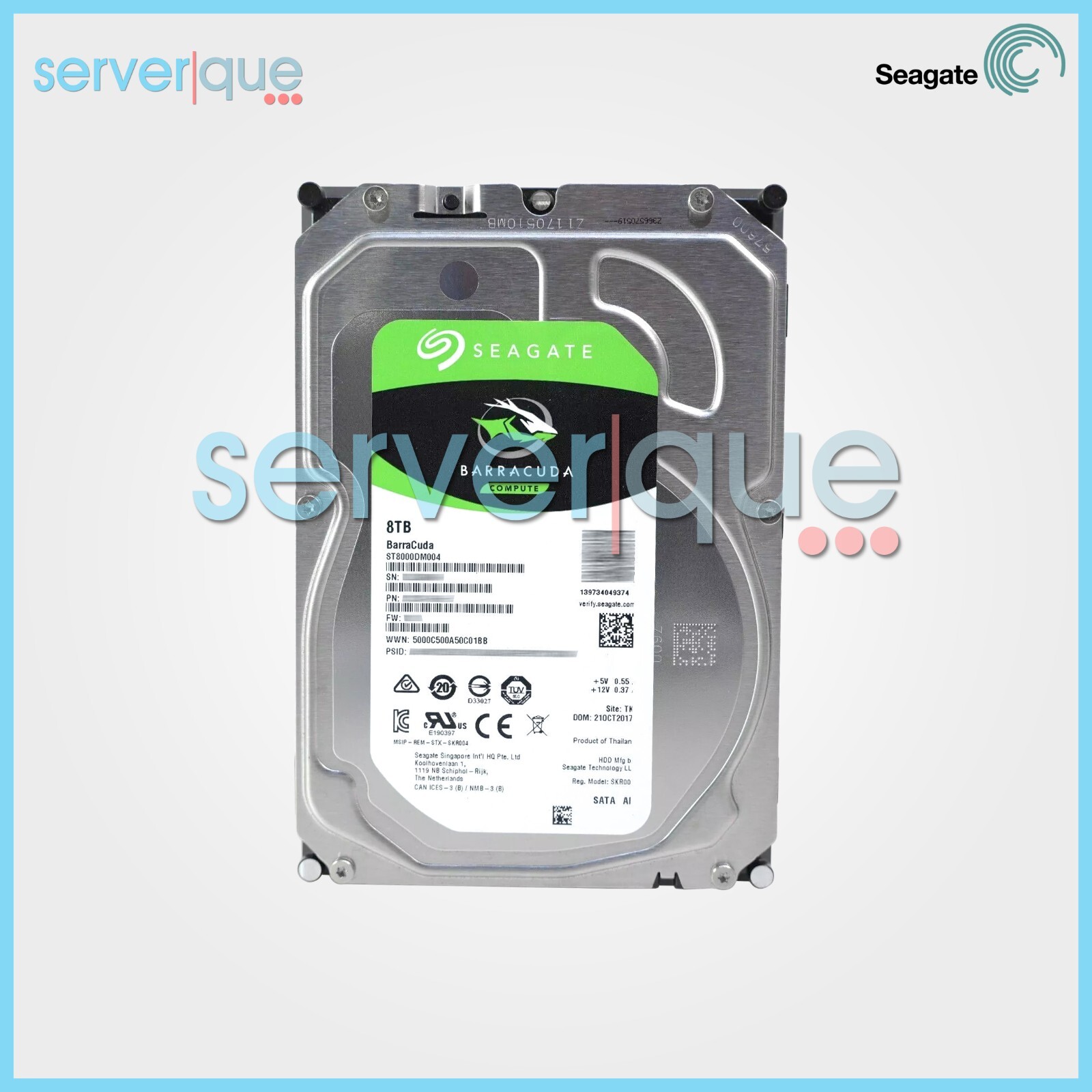 Buy SEAGATE ST8000DM004 8TB ⑤ Seagate BarraCuda 8TB (ST8000DM004