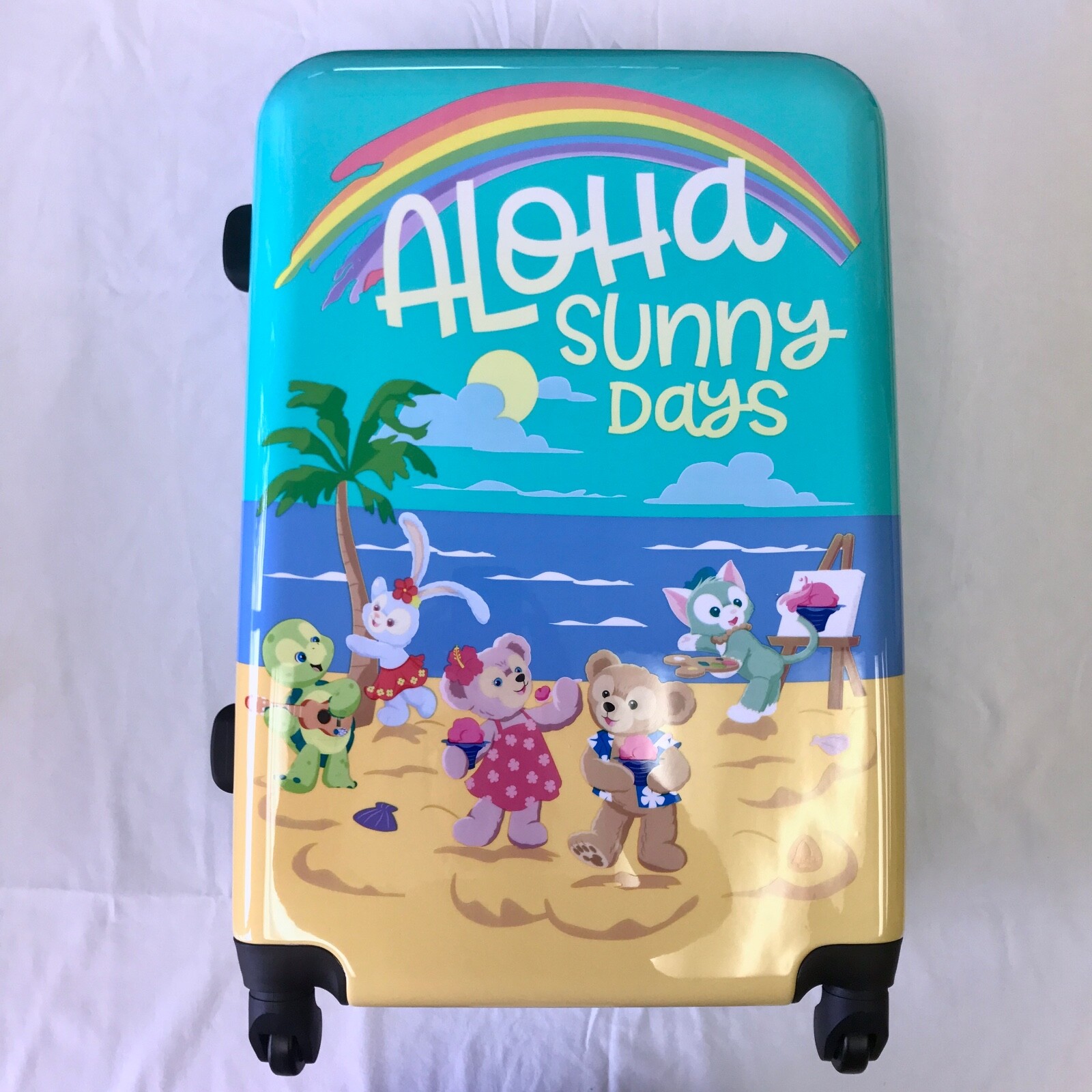 サマーセール★ハワイで購入★AULANI RESORT HOTELキャリーケース Disney Aulani Duffy Bear Shellie May Hawaii 26