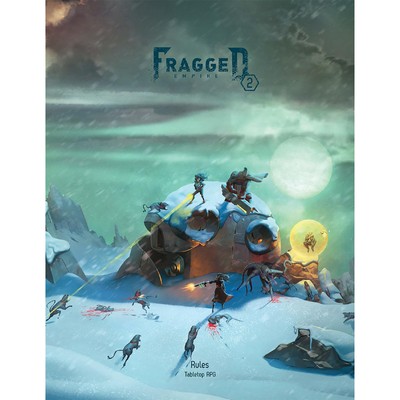 Modiphius: Fragged Empire 2: Rule Book - Hardcover RPG Book, Post-Post-Apocalypt
