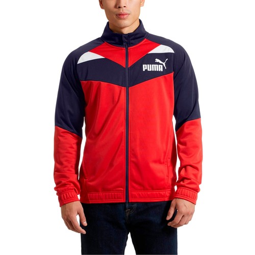 

[854013-03] Мужская КУРТКА Puma ICONIC TRICOT, Peacoat/ribbon red