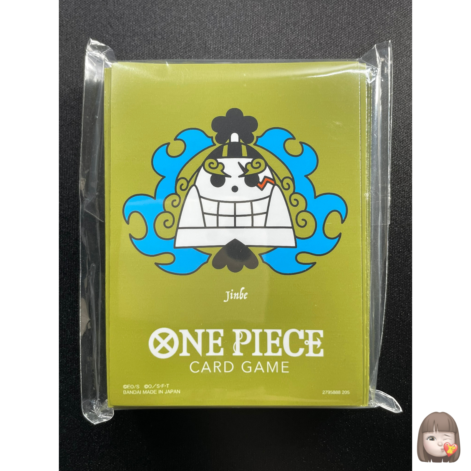 Jinbe 70 Sleeves Japanese One Piece Card Official Limited Premium