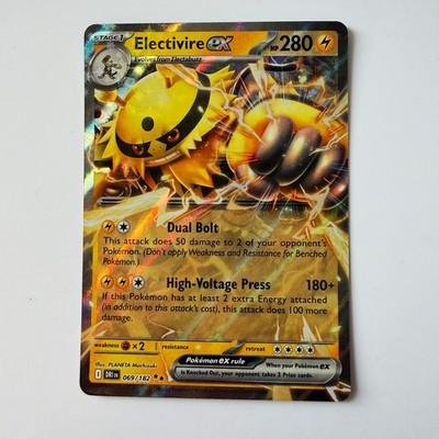 Pokémon Destined Rivals #69 Electivire ex Ext.Art Foil Double Rare
