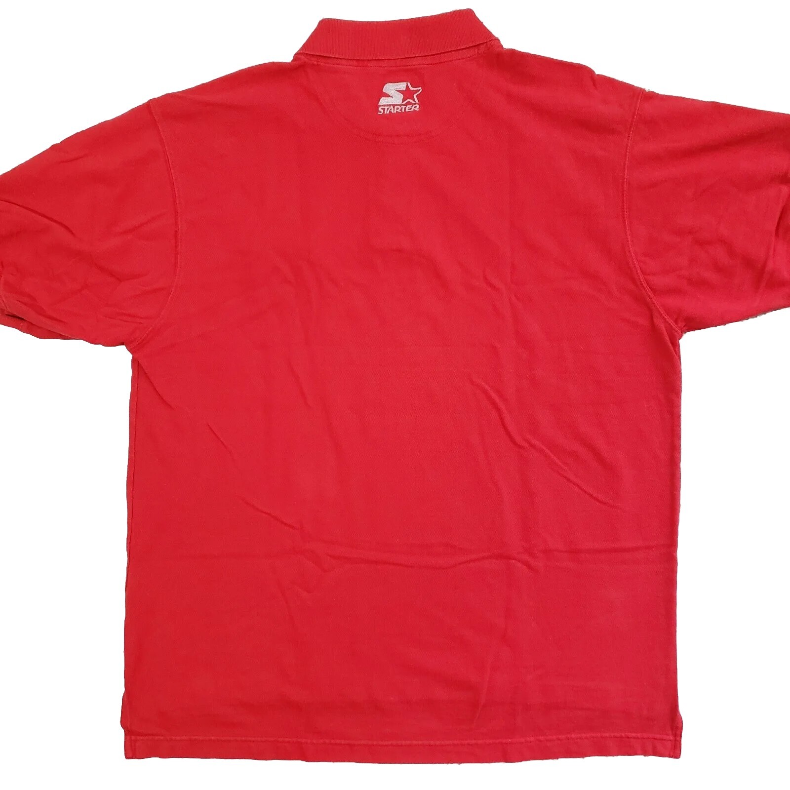Vintage Kansas City Chiefs Polo Shirt Mens XL Red Football NFL Starter Pro Line