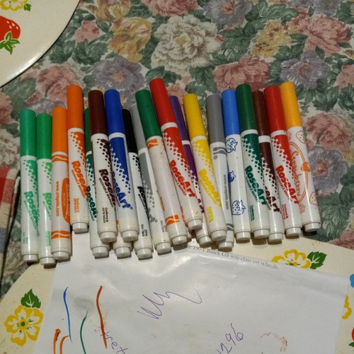 21 Roseart Washable Markers (PREOWN)