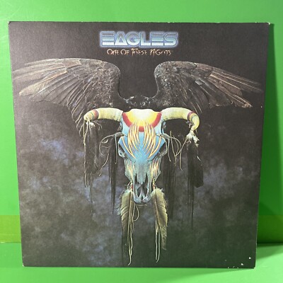 The Eagles ONE OF THESE NIGHTS Vinyl 1975 Asylum Records Vintage Original Record