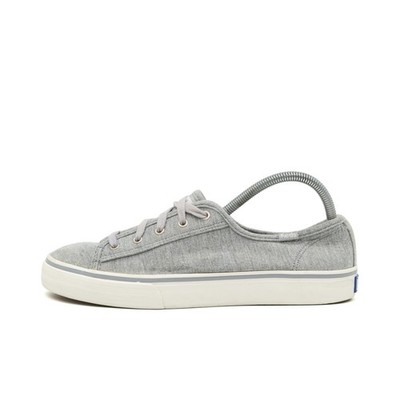 Keds Damen Champion Original Sneaker Grau Textil Low-Top Schnürsneaker EU 37.5