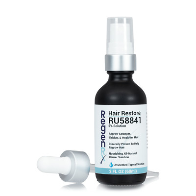 RegenRx Hair Growth & Restore RU58841 Unisex Hair Solution Formula Oil 60mL Size