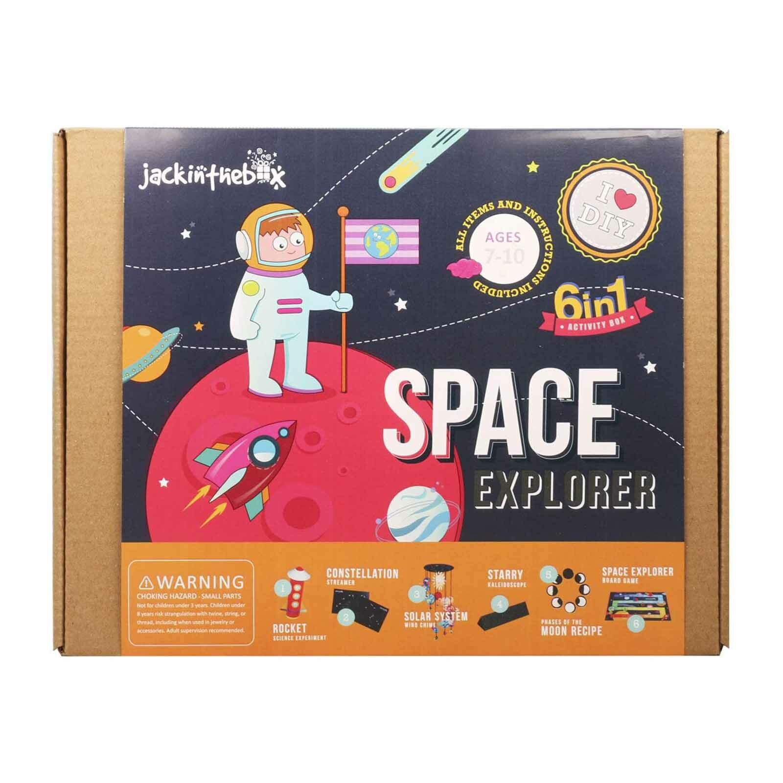 Домкрат в коробке 6 в 1 Space Explorer Craft Box НОВЫЙ В НАЛИЧИИ