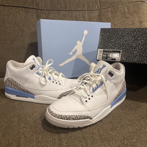 Size 14 - Jordan 3 Retro Mid UNC 193154676396| eBay