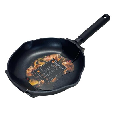 Masterclass Premium Collection 8'' Non-Stick Skillet Frying Pan Heavy Duty Black