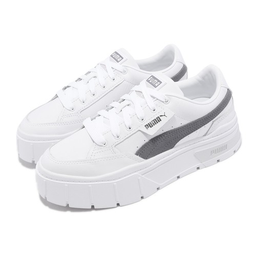 

Puma Mayze Stack Wns White Grey Женская повседневная обувь на платформе Lifestyle 384363-08, Белый, Mayze Stack Wns