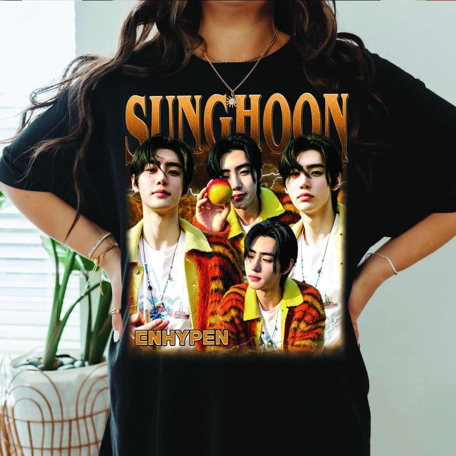 Sunghoon T-shirt, Enhypen Fate Plus World Tour Shirt, En World Tour Fate 2024 Sh Sunghoon T-shirt, Enhypen Fate Plus World Tour Shirt, En World Tour Fate 2024 Sh