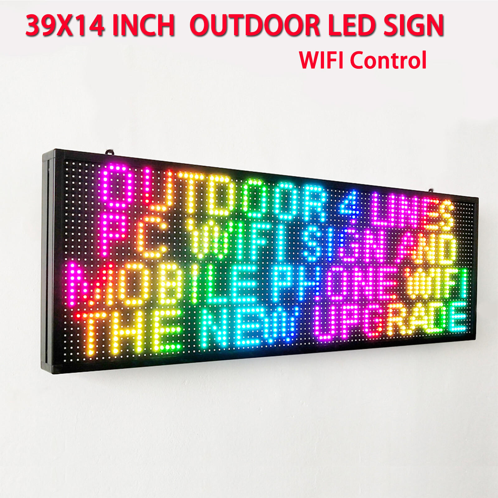 Pogammable LED Sign Flexible LED Sceen Ollable Potable