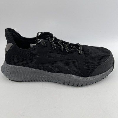 Reebok Work Mens Flexagon 3.0 Composite Toe Athletic Shoe Non-Metallic- Size 7 M