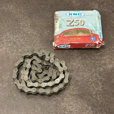 KMC Z50 18/21 Speed Bike Chain 1/2'' x 3/32'' - 116L Touring Index City & Trekking
