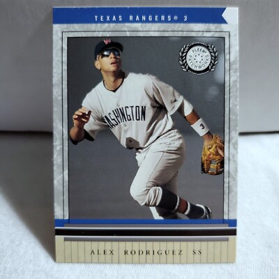 Alex Rodriguez #33 2003 Fleer Patchworks Texas Rangers MLB Baseball Card