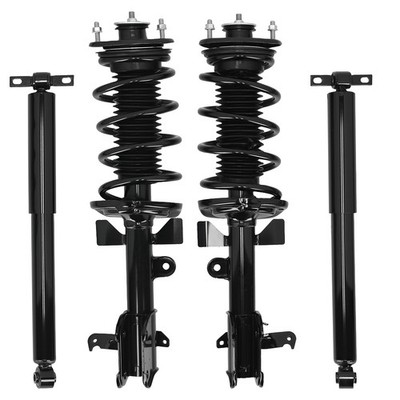 Front Rear Shocks Struts & Coil Spring Assembly For Honda Odyssey 2011-2012 3.5L