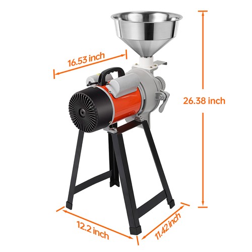 1500W Wet Electric Peanut Butter Machine Grinder Household Nut Maker Grinding