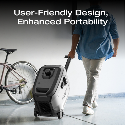 EcoFlow 3200W DC Fast Charging Dual Fuel Smart Generator for Home Power Backup