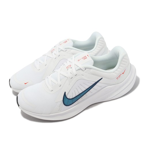 

Nike Quest 5 White Valerian Blue Мужская спортивная обувь для бега Кроссовки DD0204-101, Белый, Quest 5