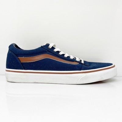 

Vans Mens Off The Wall 508731 Синие повседневные кроссовки, размер 8, Синий, Off The Wall