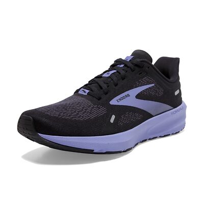 

Женские кроссовки Brooks Launch 9, черный/черный/фиолетовый, Black/ebony/purple