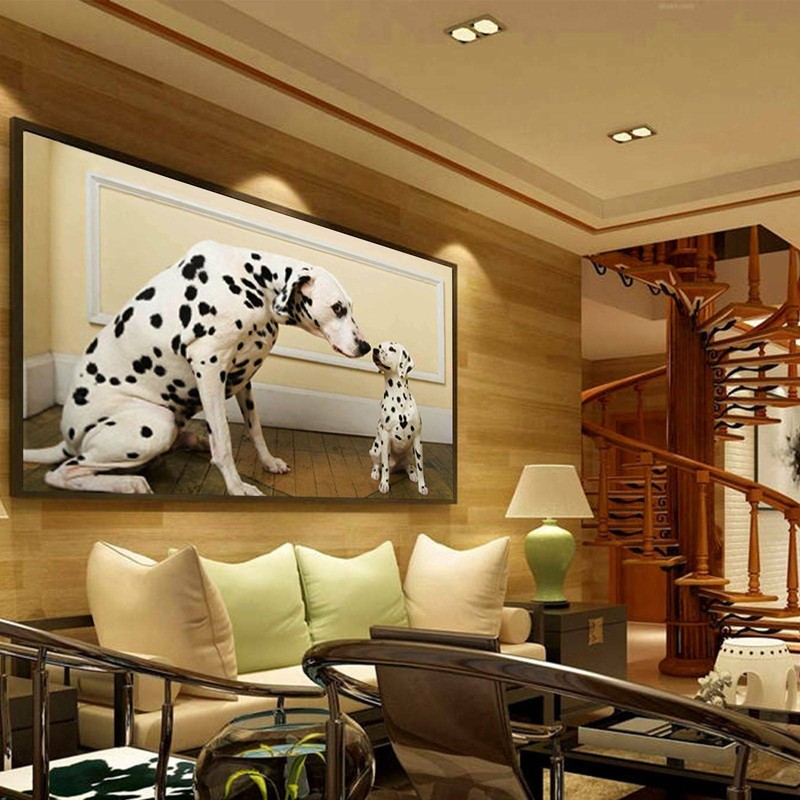 Beamer Leinwand 270 x 150 cm 169 Heimkino Rollo Leinwand