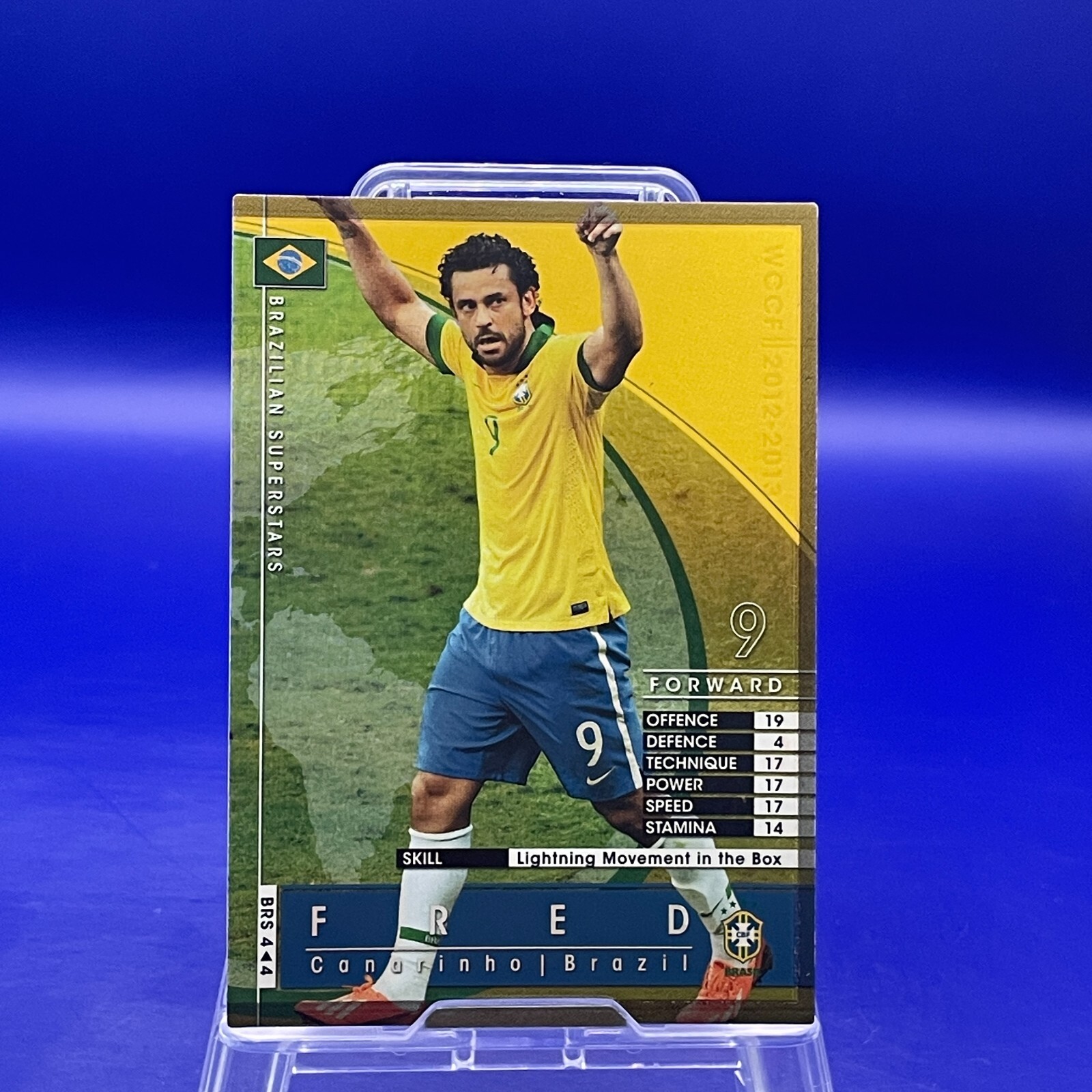 Fred BRS4/4 WCCF Foot Ball Soccer Special Card Japanese very
