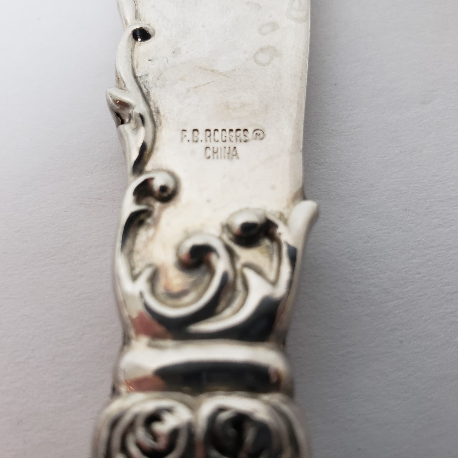 FB Rogers Sterling Silver Butter Knife Vintage