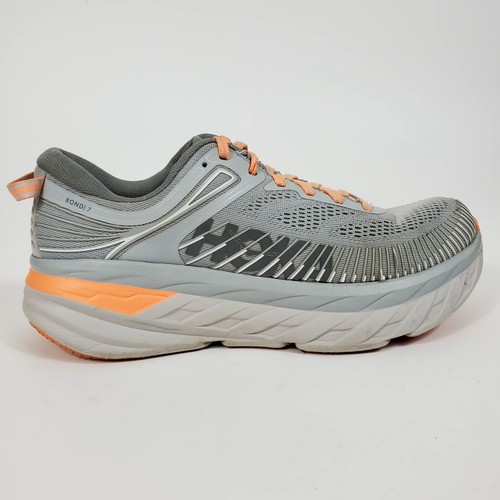 HOKA ONE ONE 】BONDI 7 ブルー/オレンジ23.5cm Men's Hoka One