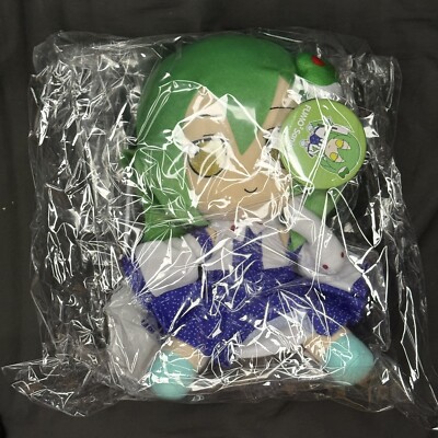 TOUHOU PROJECT Fumo Fumfumo 24 Kochiya Sanae Ver.2 Gift Plush Doll Badge Set NEW
