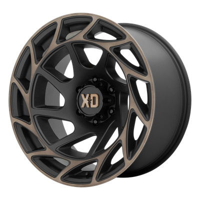 17x9 XD Series XD860 Onslaught Satin Black W/Bronze Tint Wheel 6x5.5 (0mm)