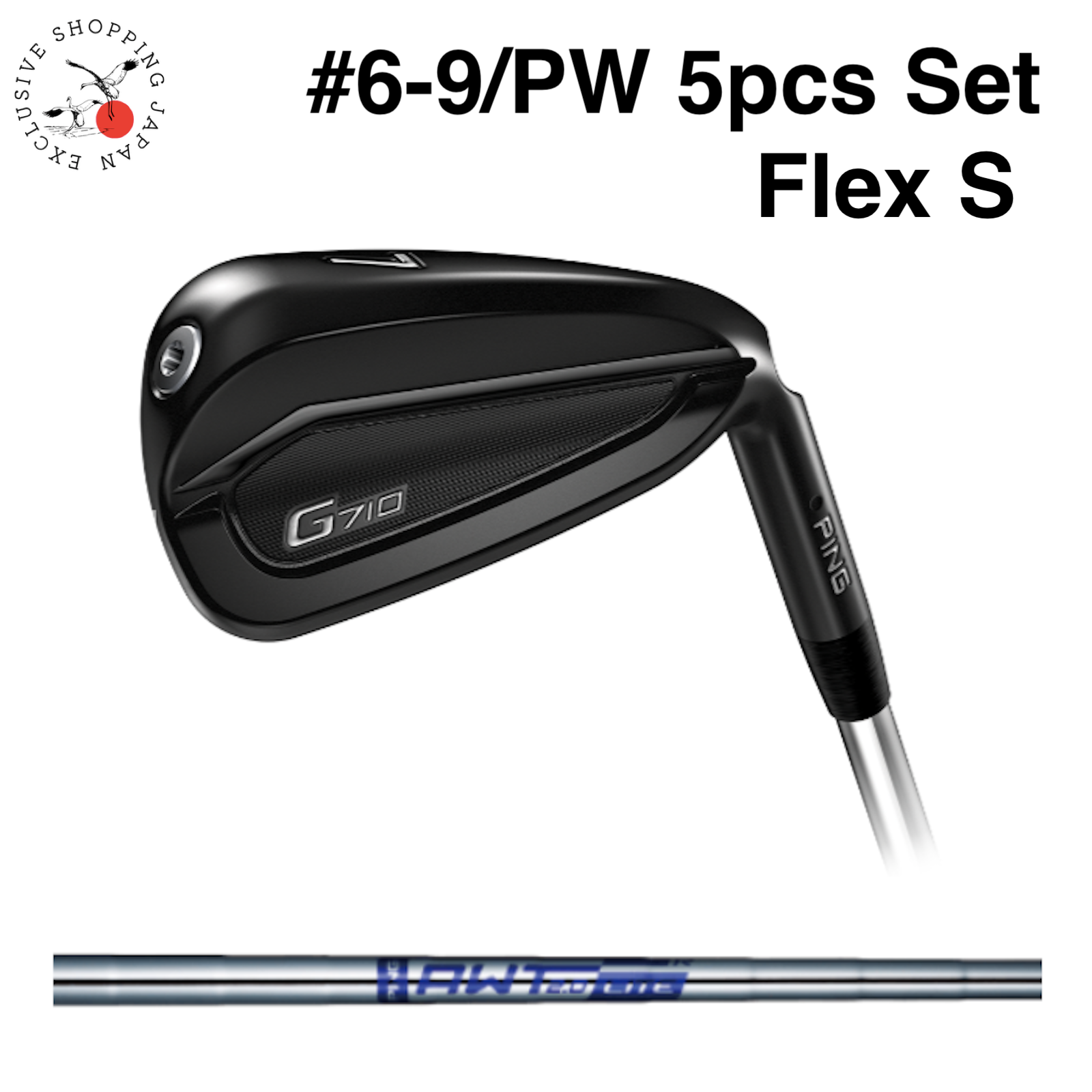 PING Ｇ710 6〜P PING G410 6 IRON GOLF CLUB SET RH 5-W PROJECT X LOADING ZONE