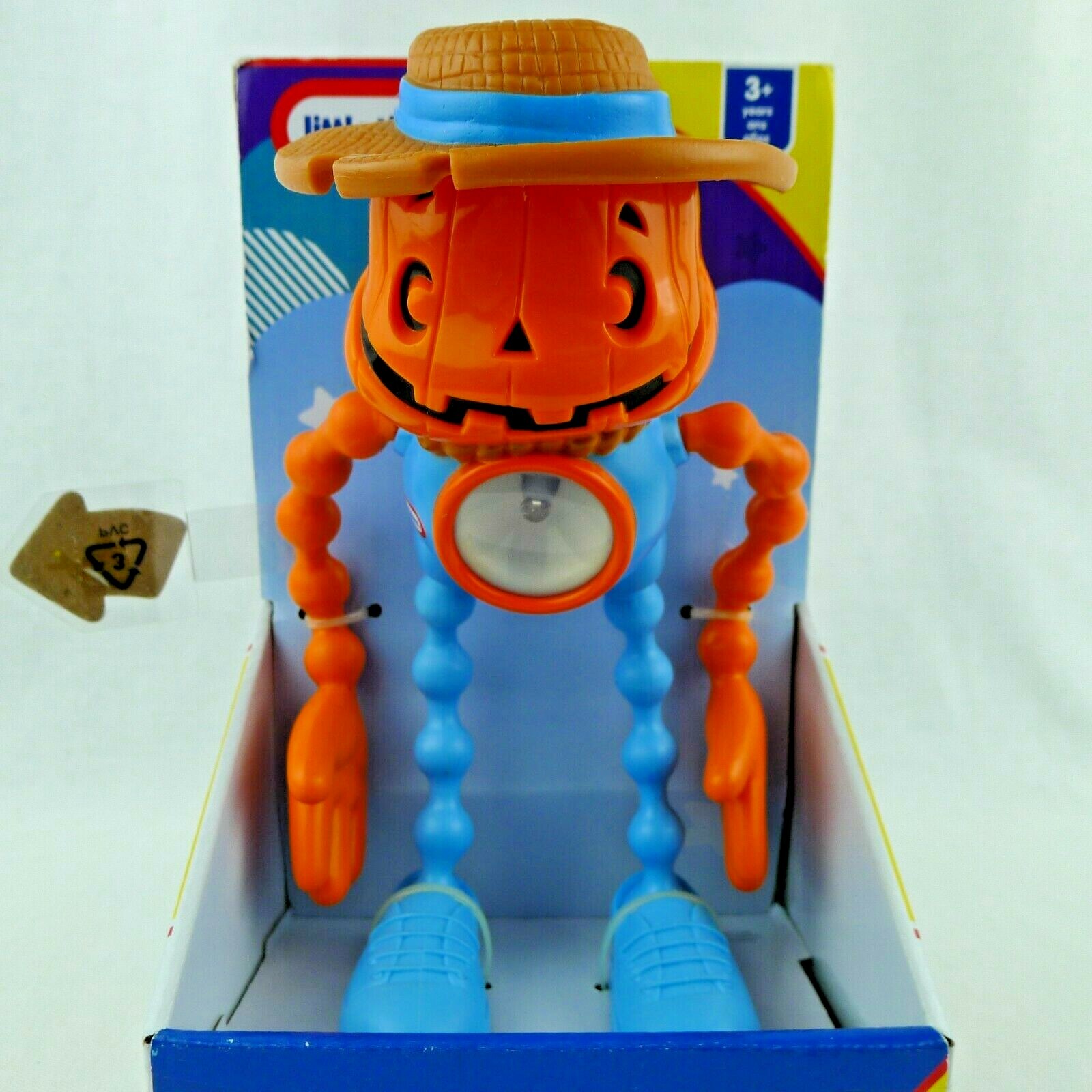 Little Tikes Twisty-Glo Flashlight Pumpkin Man Halloween Nighttime New