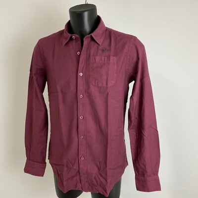 

Рубашка Хлопковая Aeronautica Militare Бордовая Мужская CA1160 C 2020/21 Размер  Slim, Burgundy