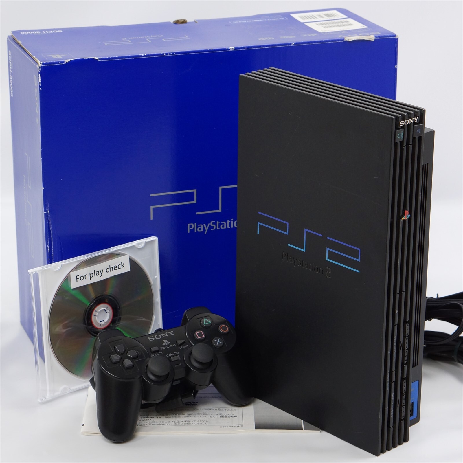 PS2 Console SCPH-30000 for NTSC-J Tested System Made in PS2 Console SCPH-30000 for NTSC-J Tested System Made in