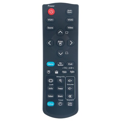 A-00009441 Remote Control Fit for Viewsonic Projector  PJD5132 PJD5134 PJD6223
