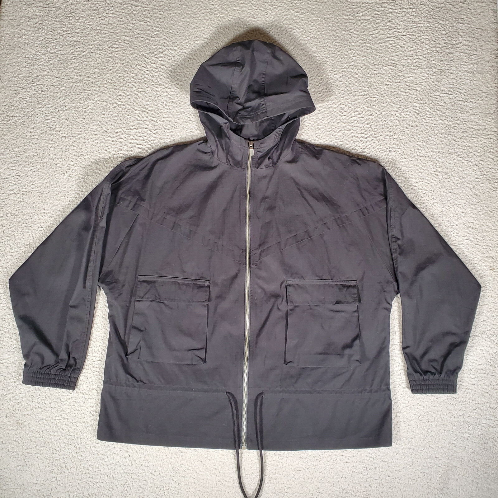 Nike Icon Clash Jacket Small Women Black Cotton Canvas