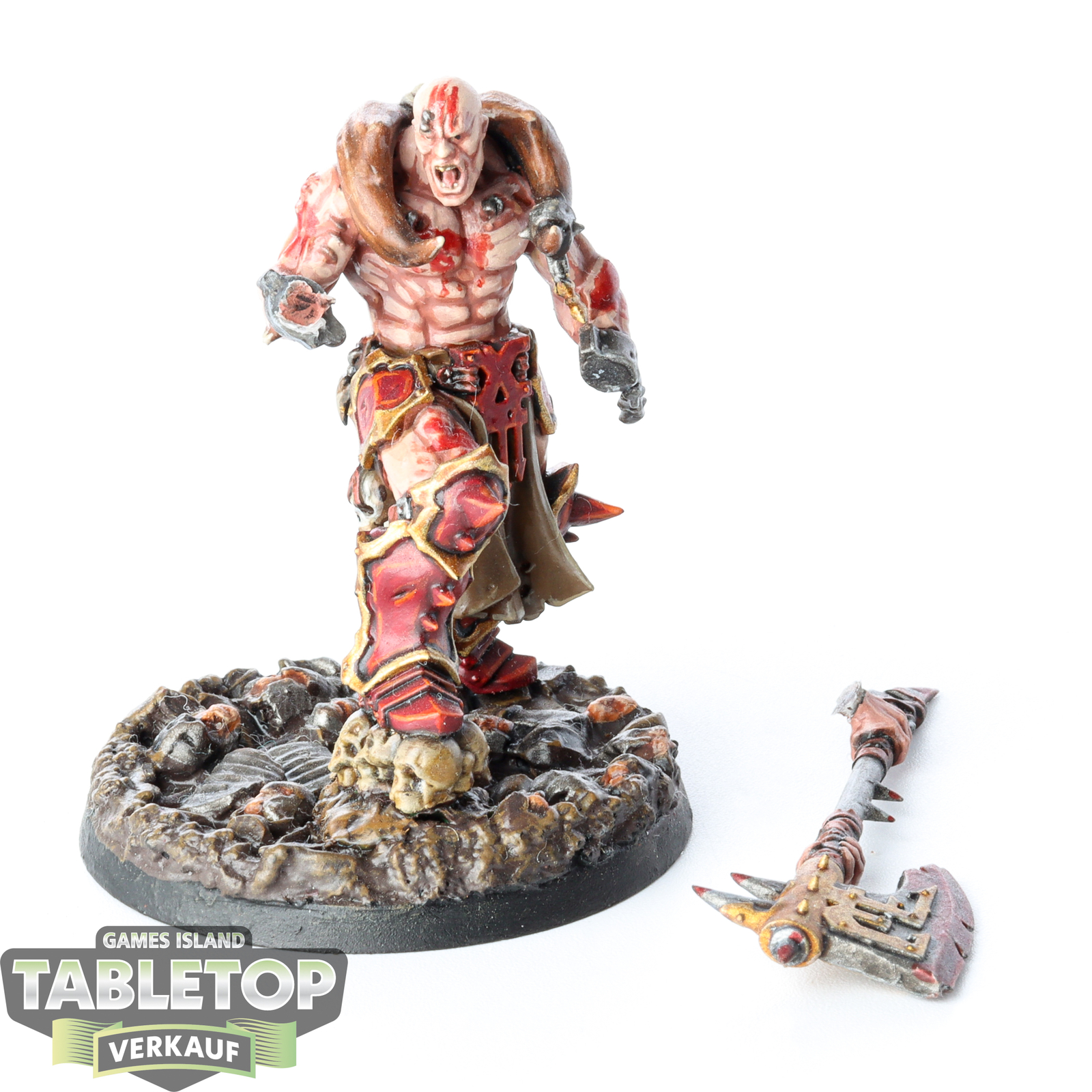 Blades of Khorne - Slaughterpriest - bemalt