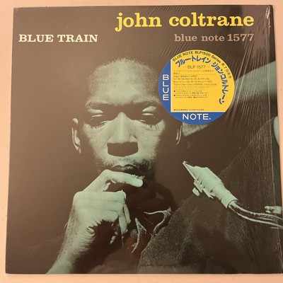 JOHN COLTRANE BLUE TRAIN 1984 BLUE NOTE (BLP-1577) JAPAN IN SHRINK, HYPE LP