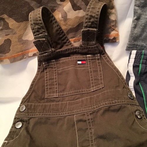 Boys Size 3T Clothes Lot Summer Tommy Hilfiger Adidas All Stars Camo