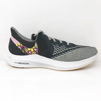 

Nike Womens Zoom Winflo 6 SE BQ9266-001 Черные кроссовки для бега, размер 9, Черный, Zoom Winflo 6 SE