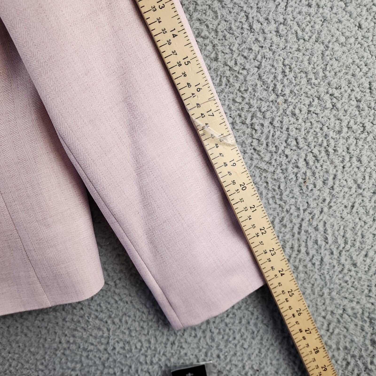 Le Suit Notch-Collar Blazer Women's 16US lt Blossom Combo Long Sleeve - Picture 8 of 15