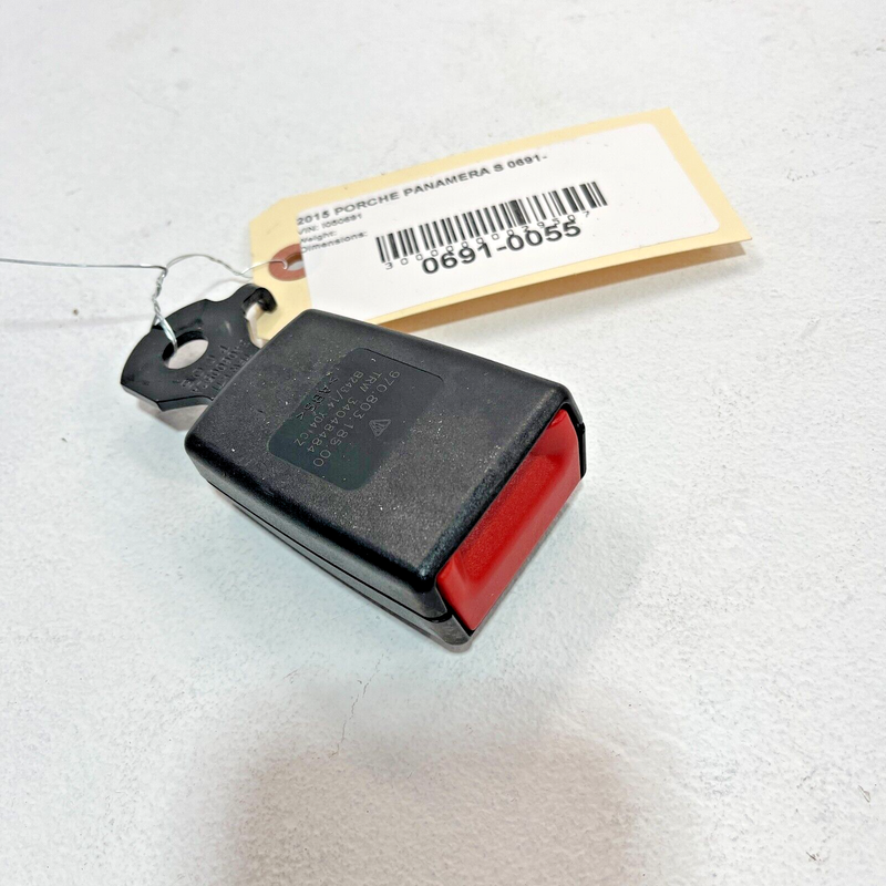 Used 2010-2016 PORSCHE PANAMERA REAR LEFT DRIVER SIDE SEAT BELT SEATBELT BUCKLE OEM