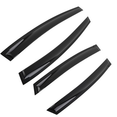 Wind Deflectors for Toyota Prius 2004-2009 Window Visor Rain Guards Black