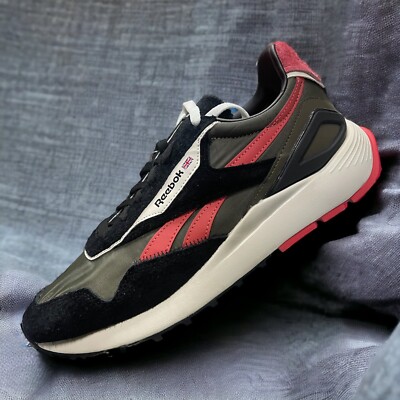 Reebok Classic Legacy Men Size 10 Lifestyle Athletic Trainer Black Sneaker Shoe
